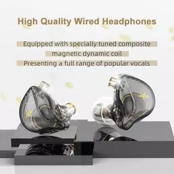 Проводные наушники-вкладыши Yousheng со звуком HIFI Встроенный микрофон с шумоподавлением Проводные наушники 3,5 мм с усилением низких частот With Mic