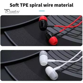 Проводные наушники X10A, высококачественные HD-совместимые универсальные наушники-вкладыши для мобильных телефонов с микрофоном для звонков, 3,5 мм, для Android чёрный