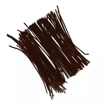 Проводные плюшевые чистящие средства для трубок, стержни из синели, детский аксессуар для рукоделия кофейный