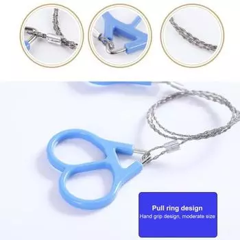 Проволочная пила, не требующая удушения, экономит трудозатраты, не деформируется, компактна, портативна для кемпинга, карманна, для экстренного использования