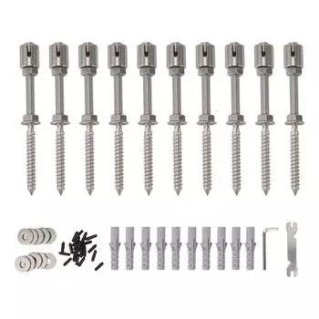 Проволочная решетка из нержавеющей стали, современная гибкая планировка, невидимая, прочная, несущая стена, решетка для