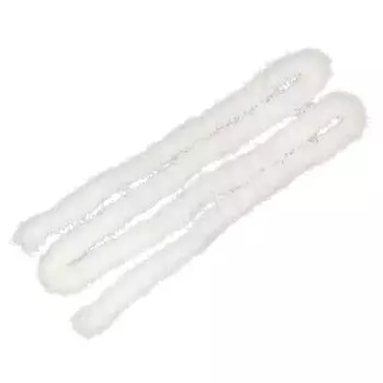 проволочный молл [длина 1 м белый молл проволочная форма кукла ручная работа корейский стиль ремесленный молл [2 шт] Твинкл Пунпун Мару FURW-001