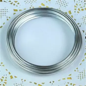 Проволока DIY Цветной алюминий Сталь Ремесленная проволока из оксида алюминия 5 м Цветной велосипедный тканый материал 2 шт. 1,0 мм Алюминий Сталь Алюминий 1mm*5m