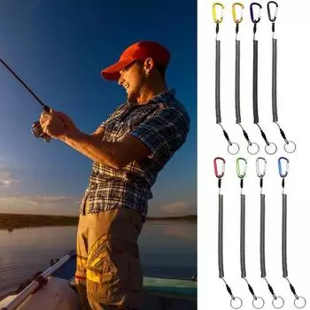 Проволока для контроля рыбы, высокоэластичное твердое соединение, подвесные изделия чёрный