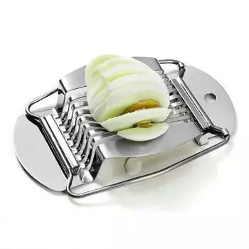 Проволока из нержавеющей стали, домашняя кухня, многофункциональная яйцерезка, подходит для твердых, удобных предметов домашнего обихода, инструменты для приготовления пищи чёрный