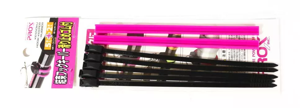 Prox PX9941KP Держатель крючка для кабельной стяжки, 5 шт. в упаковке, 35 x 150 x 4 мм, черный, ПП (4211)