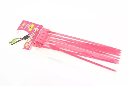 Prox PX994SP Держатель крючка для кабельной стяжки, 10 шт. в упаковке, 35 x 150 x 4 мм, розовый (3610)