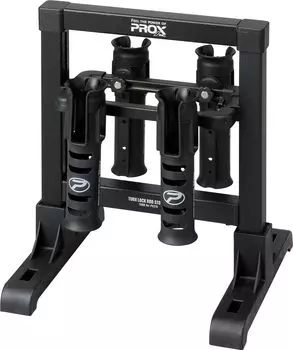 PROX Turnlock Rod Stocker 4 для дома или места рыбалки (для стержней, черный) чёрный