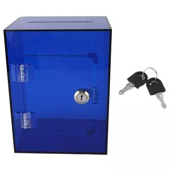 Прозрачная акриловая копилка для взрослых и детей, большая, прочная, открывающаяся банка для сбережений денег, монет с