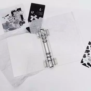 Прозрачная акриловая обложка для блокнота A5 для Polaroid 6-луночного альбома Star Chasing