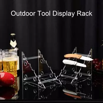 Прозрачная акриловая подставка для резки резака, 4 слоя, съемная столешница шкафа, уличный карманный держатель для фруктов, органайзер, стеллаж для хранения чистый