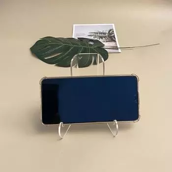 Прозрачная акриловая подставка для тарелки, устойчивая столешница, многофункциональная чайная кирпичная книга, журнал, коллекция картин, держатель для дисплея S