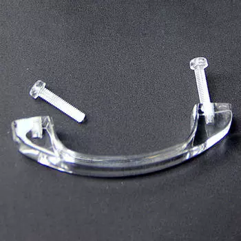 Прозрачная акриловая ручка для шкафа, арочный ящик, мебель, прозрачная ручка, шкаф