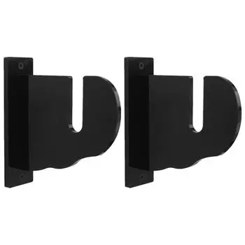 Прозрачная акриловая стойка для хранения скейтбордов, настенная стойка для хранения скейтбордов, крючки для скейтбордов, вешалка, держатель для лонгборда чёрный