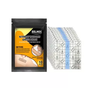 Прозрачная эластичная клейкая повязка Водонепроницаемая повязка