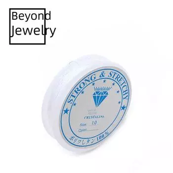 Прозрачная эластичная леска для цепочек Будды из бисера своими руками