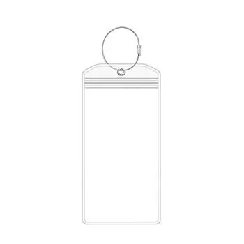 Прозрачная багажная бирка, бирка с именем багажа, держатель для адреса чемодана, бирка
