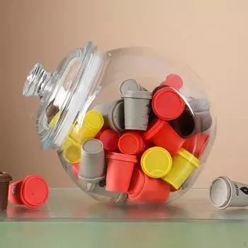 Прозрачная банка для конфет, герметичная кухонная емкость для хранения, супермаркет, орехи, зерно, многофункциональная сухая еда 3.2L