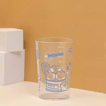 Прозрачная большая чашка Line Friends Minini для вечеринок (500мл)