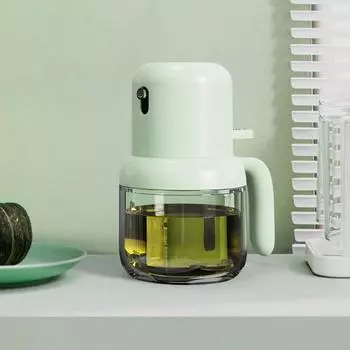 Прозрачная бутылка для масла с распылителями, многоразовые распылители для соевого соуса и уксуса для использования на барбекю