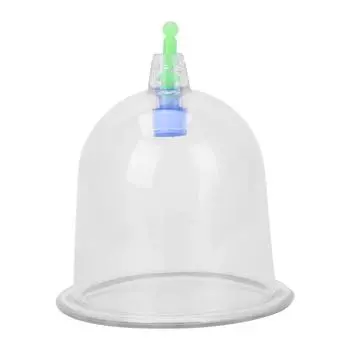 Прозрачная чашка для банок, многоразовая вакуумная присоска для облегчения боли в шее, спине и шее