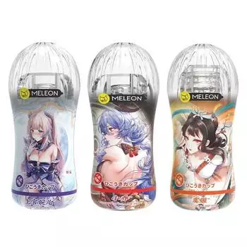 Прозрачная чашка для мастурбации, сосание пениса, мужской тренажер, секс-игрушки, аниме для девочек, вагина, анус, 3 стиля, товары для мужчин и взрослых 145*31mm