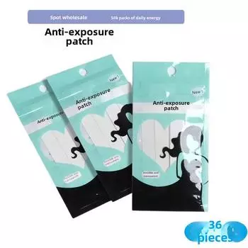 Прозрачная двухсторонняя лента для фиксации блузок и бюстгальтеров с глубоким вырезом One size