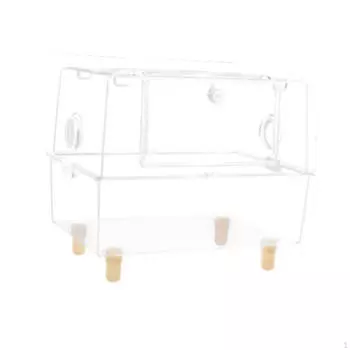 Прозрачная клетка для хомяков Вентиляция для маленьких питомцев Домашние животные Дом