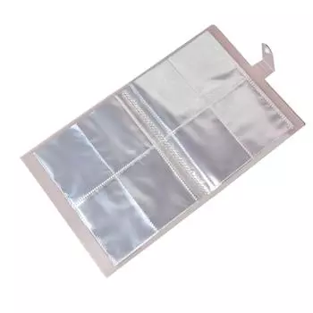 Прозрачная книга для хранения ювелирных изделий, предотвращающая окисление, самогерметизирующаяся книга-органайзер для колец