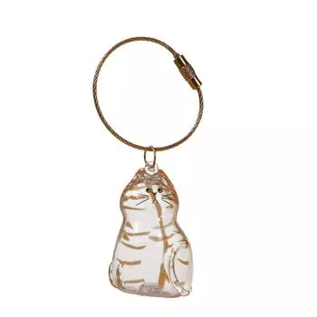 Прозрачная коробка для хранения кошачьей шерсти, подвесное украшение, капсула для хранения кошачьей шерсти в виде крученого яйца One Size