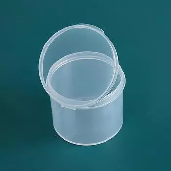 Прозрачная коробка для хранения квадратных мелких предметов, упаковочные коробки, контейнер для ювелирных изделий, бусин, органайзер для разной мелочи, рыболовные инструменты 1PCS