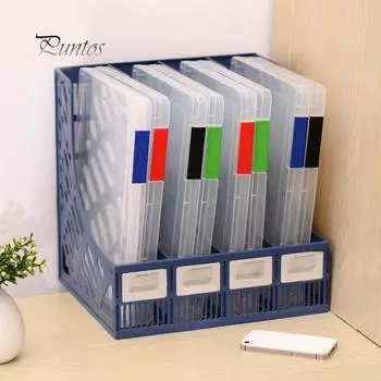 Прозрачная коробка для хранения. Прозрачная пластиковая коробка для документов. Бумага для наполнения. Коробка для файлов формата А4. зелёный