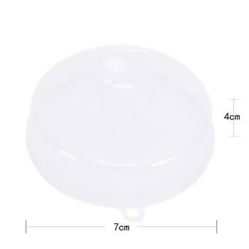 Прозрачная крышка для микроволновой печи, крышка для блюда, вентилируемая паровая вентиляция, кухонная плита 17cmx4cm