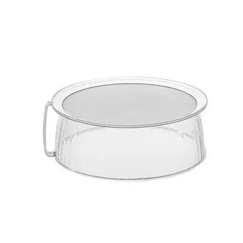 Прозрачная крышка для микроволновой печи с ручкой Тарелки для овощей и фруктов 7cm high