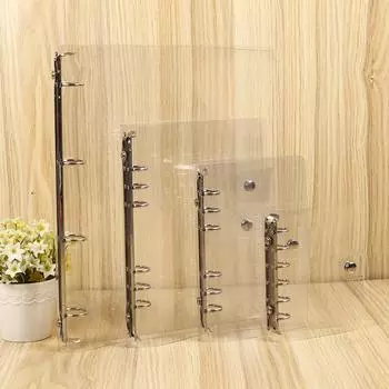 Прозрачная крышка с защелкой, износостойкий экологически чистый бюджетный ПВХ для школьного офиса A7