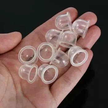 Прозрачная лампа для праймера топлива, комплект из 10 шт., бензин, пластик