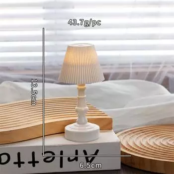 Прозрачная маленькая настольная лампа с проекцией и основанием светодиодный электронный ночник декоративные украшения