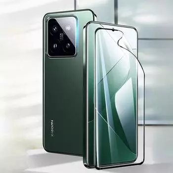 Прозрачная матовая мягкая керамическая пленка для Xiaomi 14 Pro, защитная пленка для экрана XIAOMI Xiao Mi 14pro, защитная пленка от царапин, не стекло xiaomi 14 Pro зелёный