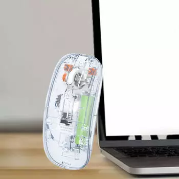 Прозрачная мышь для настольных компьютеров, бесшумные мыши, портативные ПК, легкий ноутбук, домашний офис, игровые