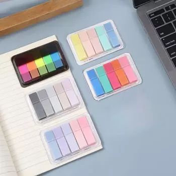 Прозрачная наклейка в виде макаронного питомца, стильная, высококачественная, симпатичная наклейка-индекс, липкая заметка с прочной адгезией и отрываемая