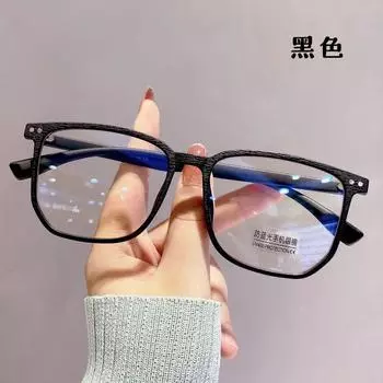 Прозрачная оправа для компьютерных очков для женщин и мужчин, пленка с синим покрытием, многоугольные очки, блокирующие очки, оптические очки для очков