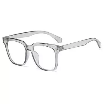 Прозрачная оправа для компьютерных очков для женщин и мужчин, квадратные круглые очки с анти-синим светом, блокирующие очки, оптические очки для очков