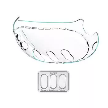 Прозрачная передняя крышка для удобной защиты объектива камеры из 3 предметов, полезная для Quest 3