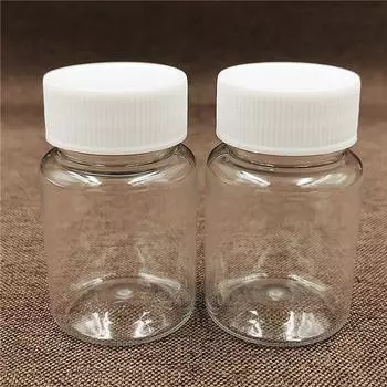 Прозрачная пластиковая бутылка: 50 мл/60 мл для образцов алкоголя или воды для домашних животных Candy 50-60