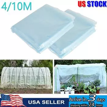 Прозрачная пластиковая пленка для теплицы, полиэтиленовая пленка для покрытия растений, устойчивая к ультрафиолетовому излучению, морозостойкость для сада, сельского хозяйства