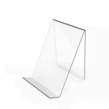 Прозрачная подставка-мольберт 6 x 4 дюйма, держатель для планшета, модная книжная полка, произведения искусства