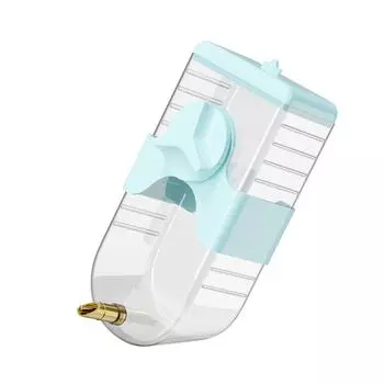 Прозрачная поилка для попугая с системами автоматического пополнения и пищевым пластиком для водоснабжения маленьких птиц B