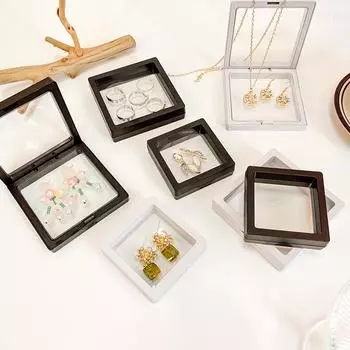 Прозрачная полиэтиленовая пленка, пылезащитная коробка для ювелирных изделий