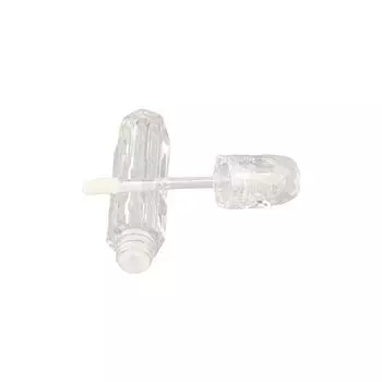 Прозрачная помада Пустая упаковка тюбика Косметический контейнер Геометрический тюбик блеска для губ Инструмент для макияжа 1 pc