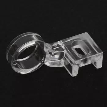 Прозрачная прижимная лапка для квилтинга и вышивания с низким хвостовиком для шитья